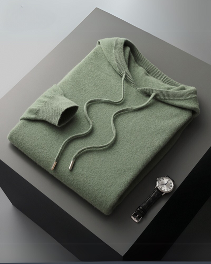 100% Cashmere Hoodie