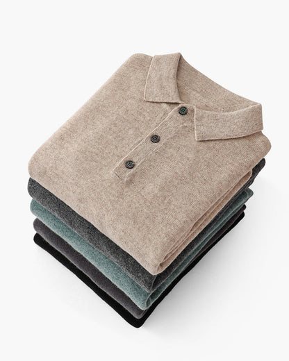 100% Cashmere Polo