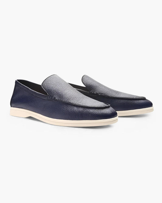 Noir est Blanc's Cowhide Leather Loafers