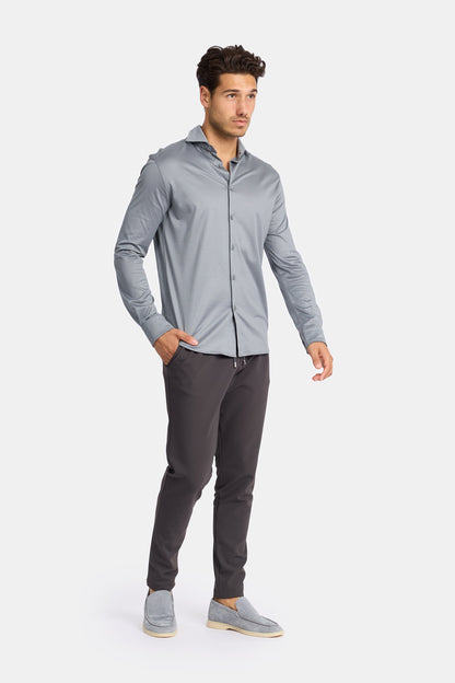 Mist Grey Formal Shirt