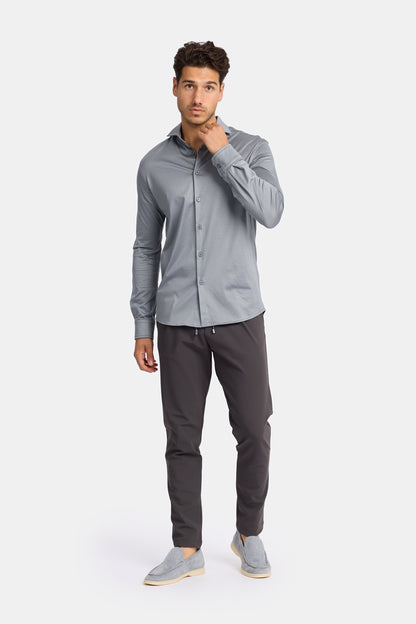 Mist Grey Formal Shirt