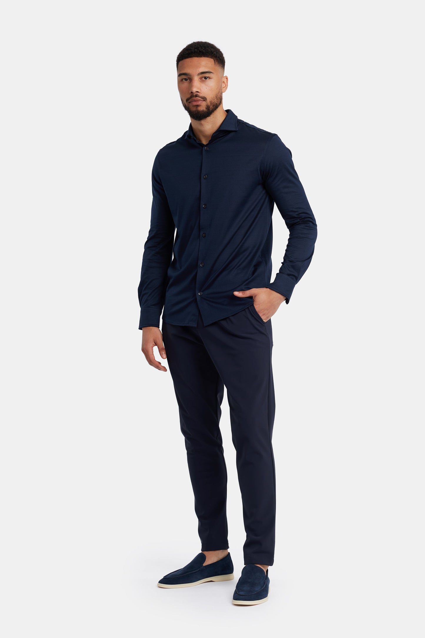 Midnight Blue Formal Shirt