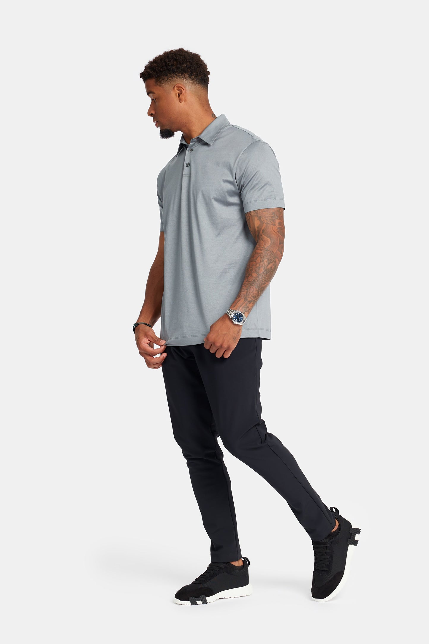 Mist Grey Polo Shirt