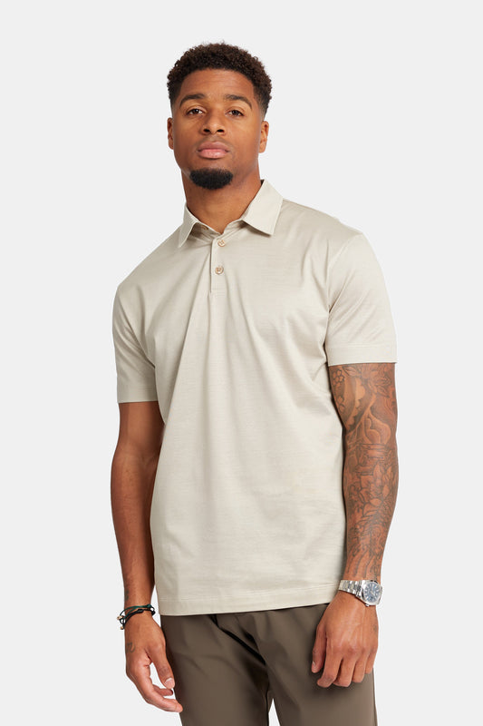 Sandstone Beige Polo Shirt