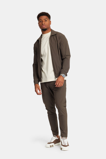 Mocha Brown Tech Suit