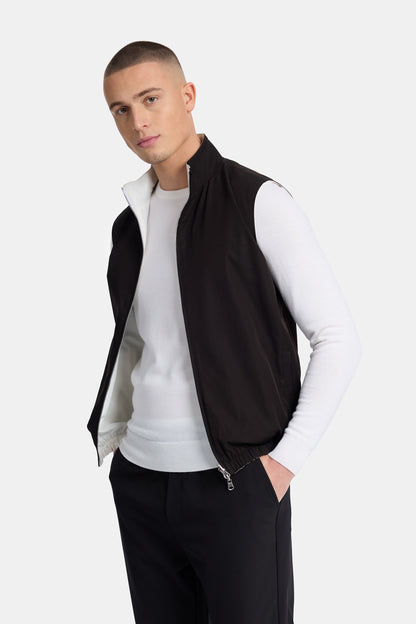 RESORT BODYWARMER BLACK