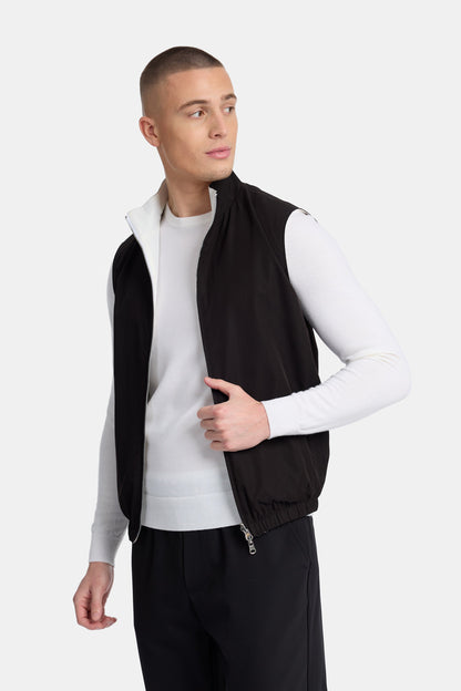 RESORT BODYWARMER BLACK