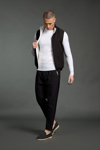 RESORT BODYWARMER BLACK