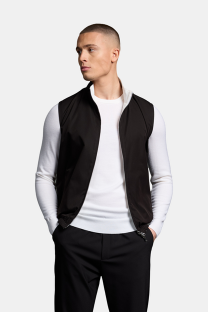 RESORT BODYWARMER BLACK