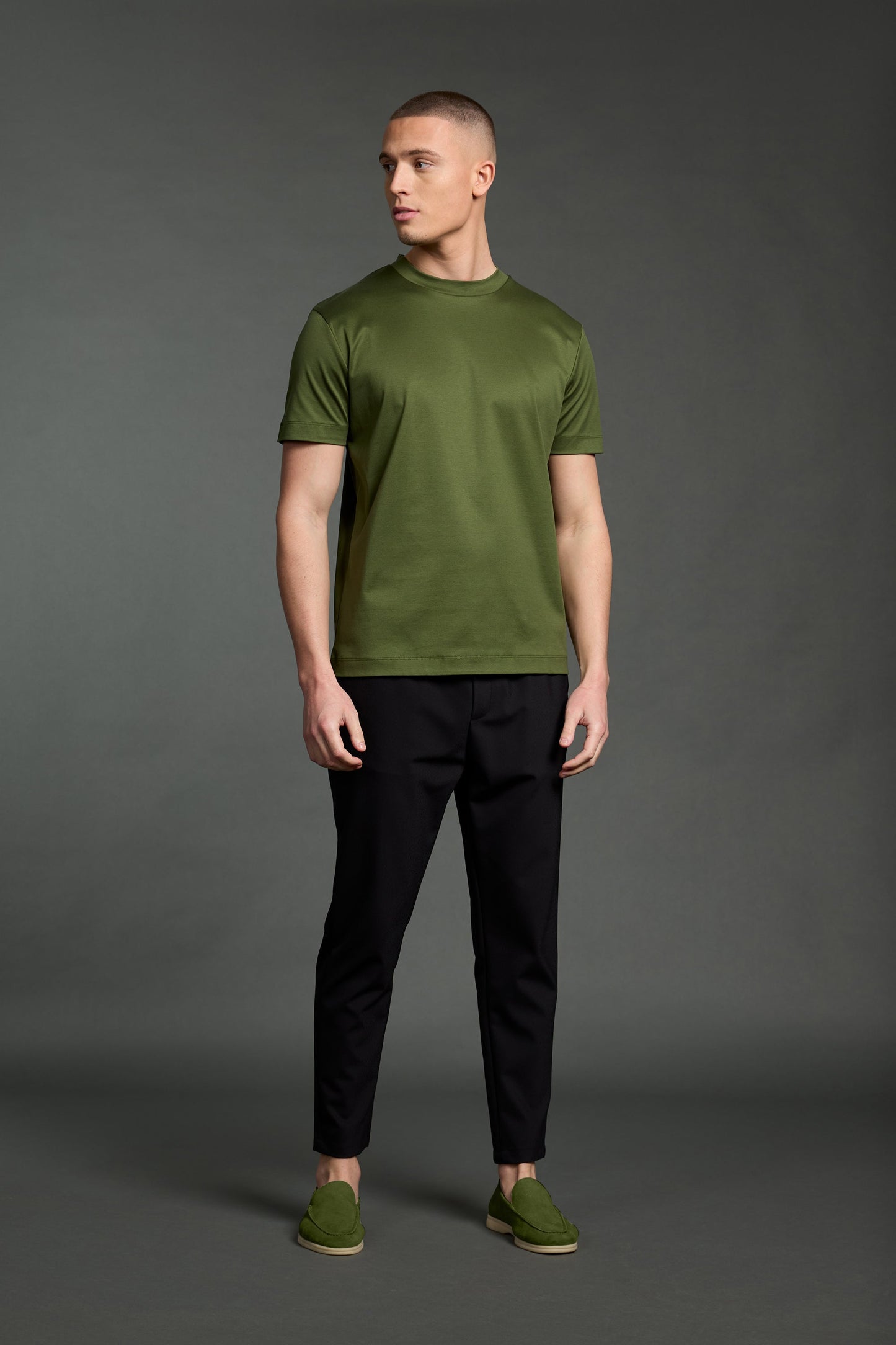 LUXE T-SHIRT GREEN