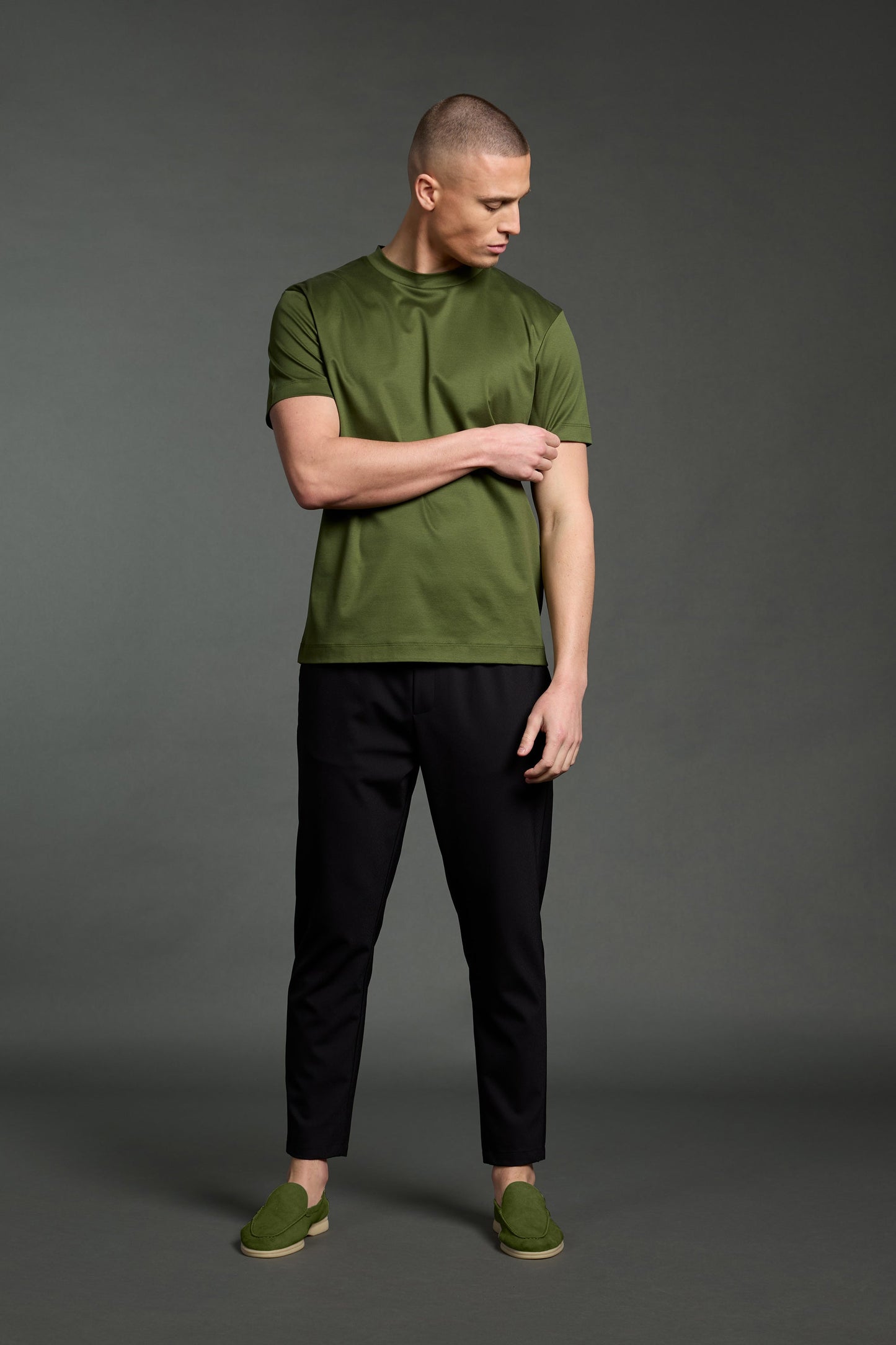 LUXE T-SHIRT GREEN