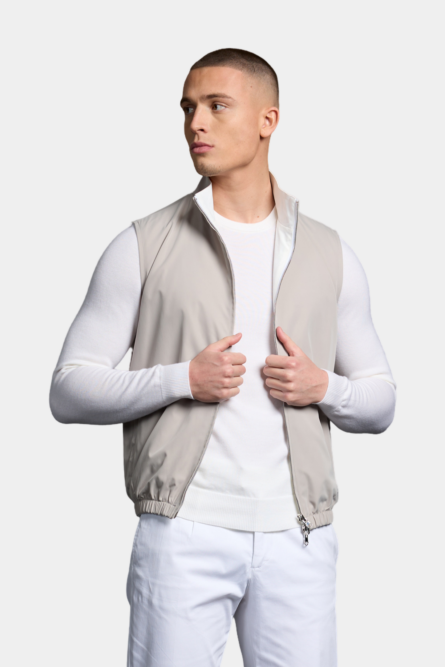 RESORT BODYWARMER GREY