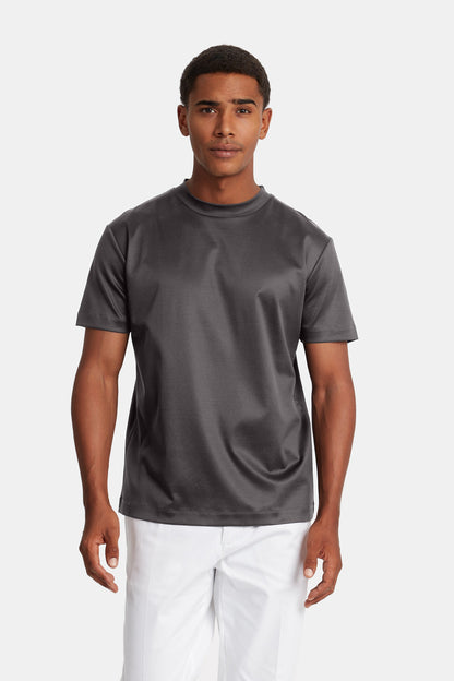 LUXE T-SHIRT STEEL GREY