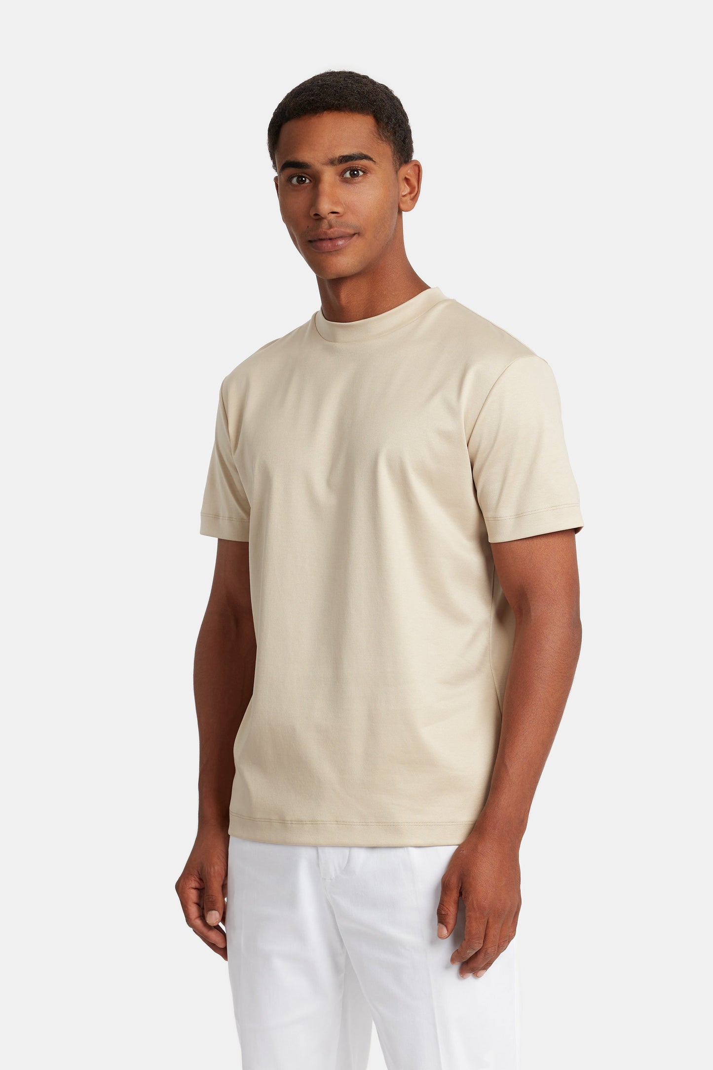 LUXE T-SHIRT BEIGE