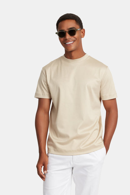 LUXE T-SHIRT BEIGE